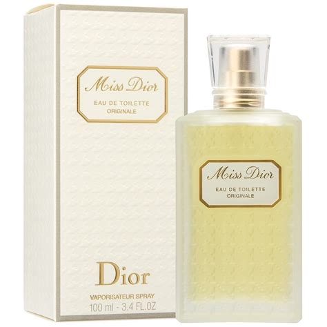 miss dior original eau de toilette 100ml|christian dior miss vintage.